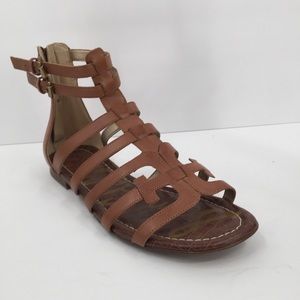 Sam Edelman Berke gladiator tan leather sandal 9
